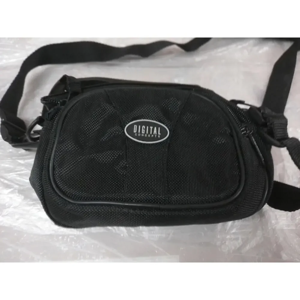 Digital Concepts Camera Camcorder Black Bag 8”x5”x5”